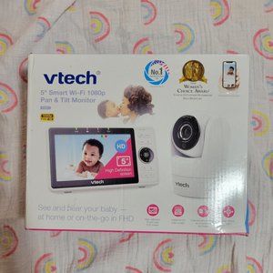 *NIB* VTECH Baby Monitor- 5" 1080p Full Pan and Tilt